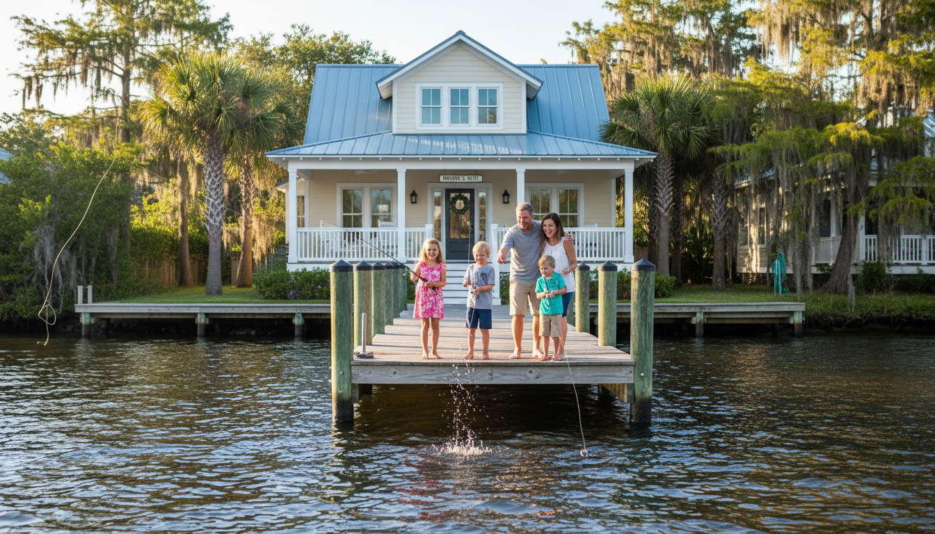 Heron's Nest exterior